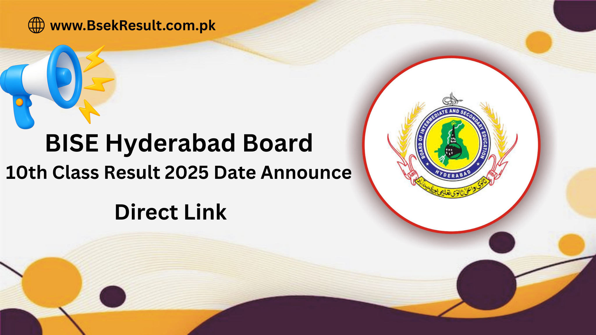 Bise Hyderabad Board 10th Class Result 2025